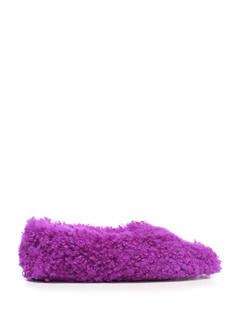 celine slippers fur|Celine official website.